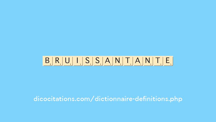 bruissant--ante