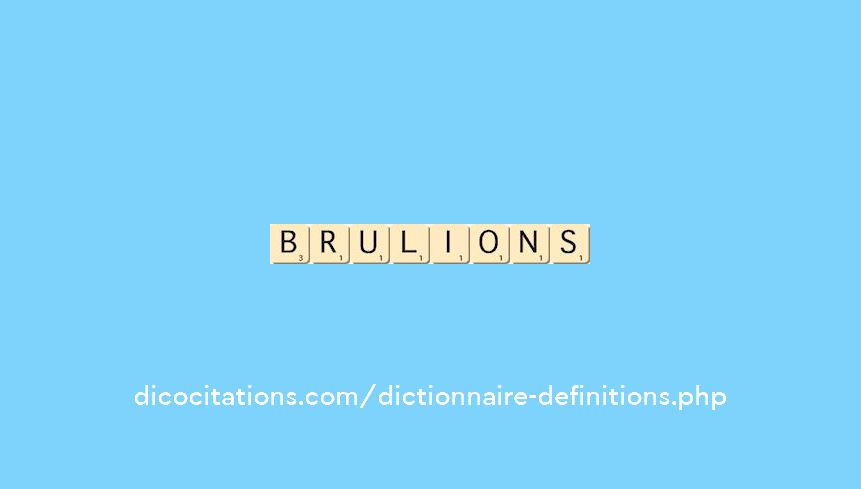 brulions brulions