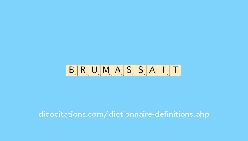 brumassait