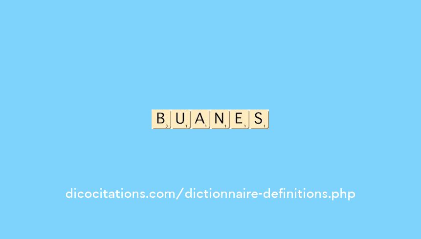buanes