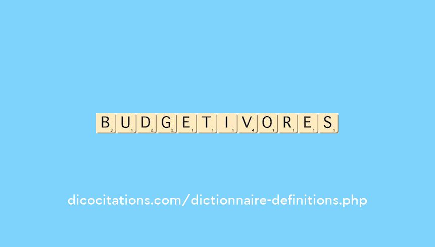 budgetivores budgetivores