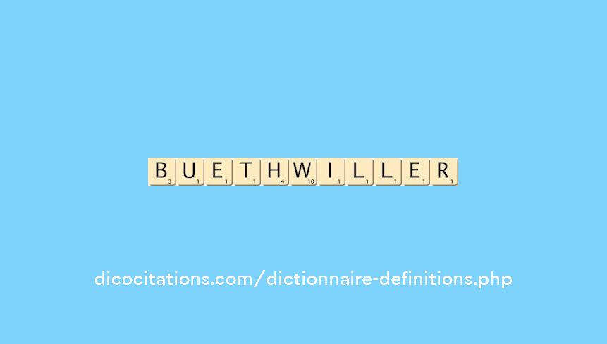 buethwiller
