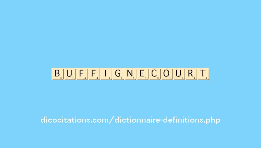 buffignecourt buffignecourt