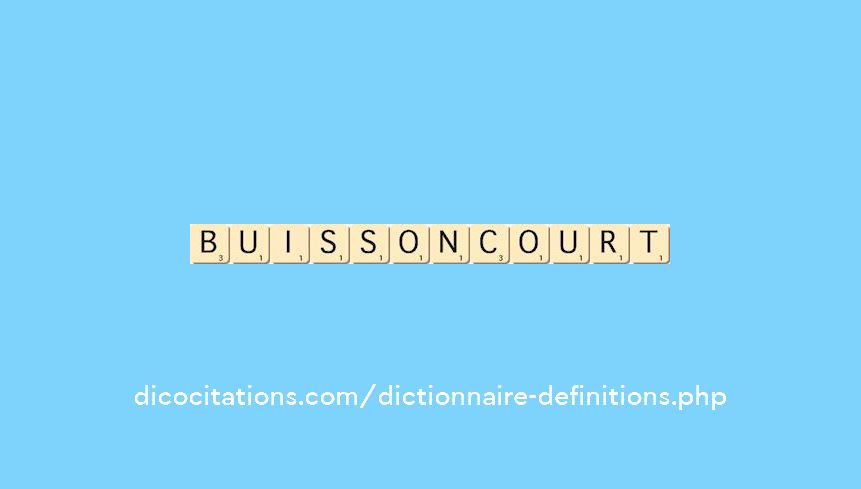 buissoncourt