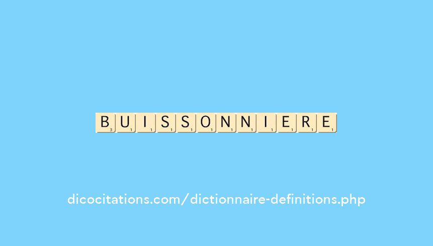 buissonniere buissonniere