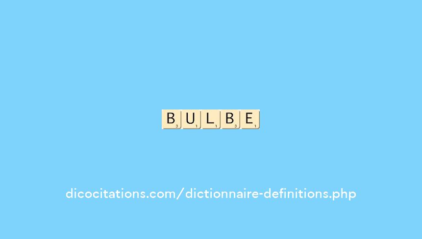 bulbe