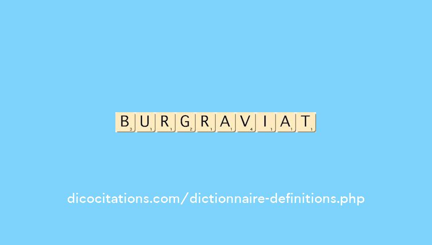burgraviat burgraviat