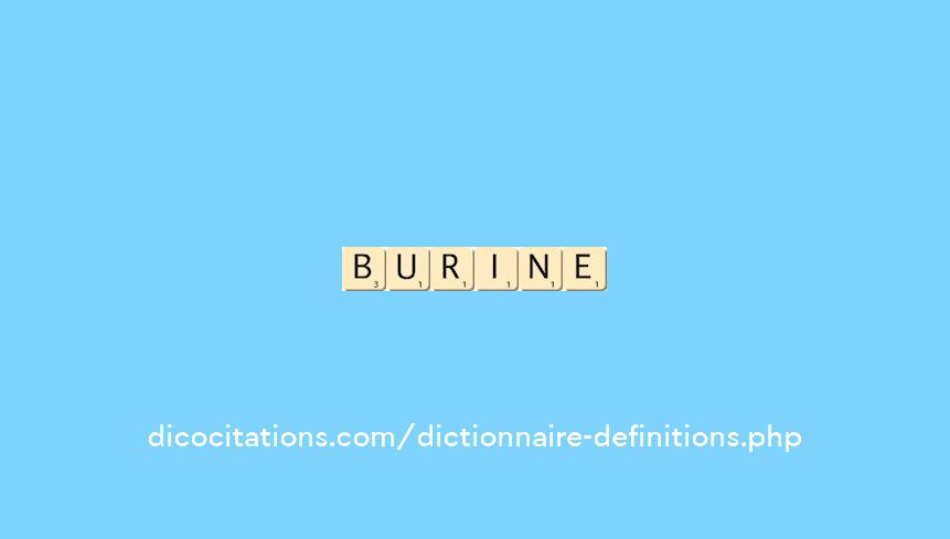 burine burine
