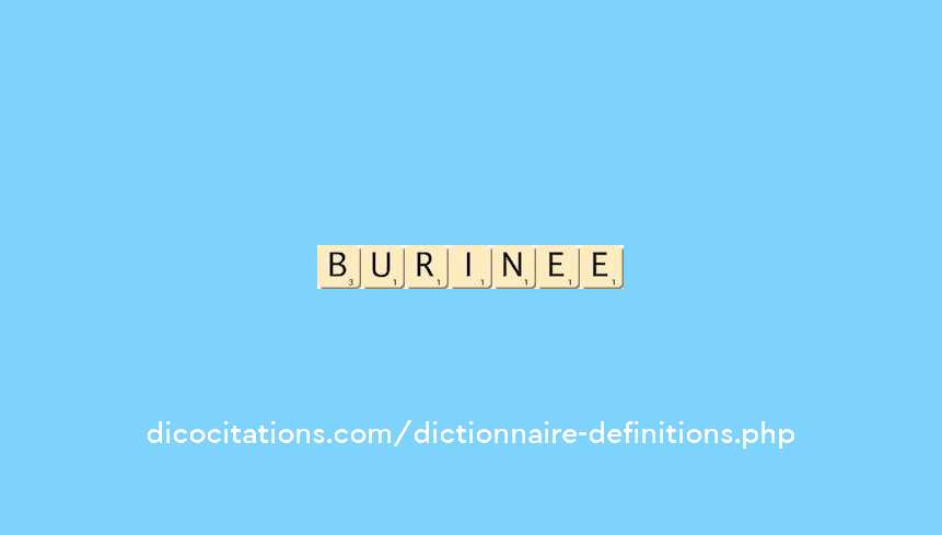 burinee burinee