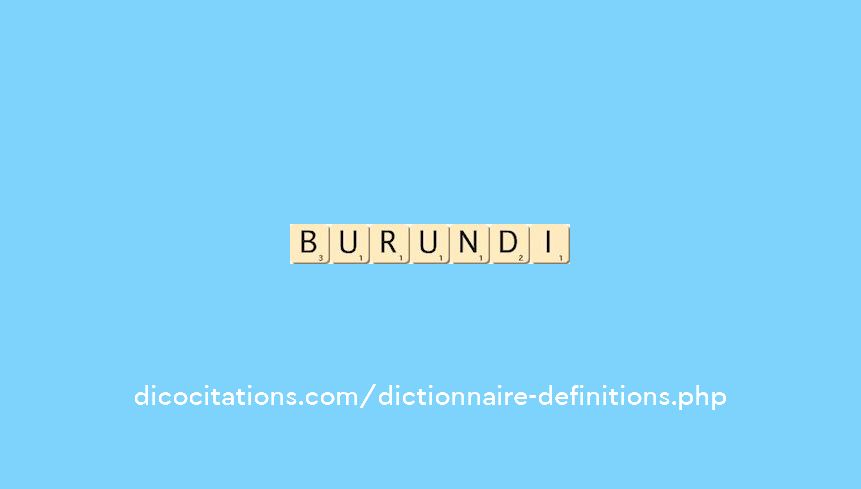 burundi