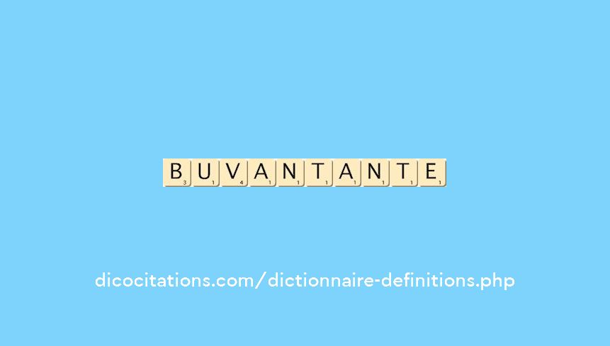 buvant--ante