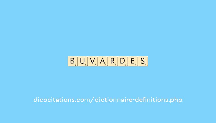 buvardes buvardes