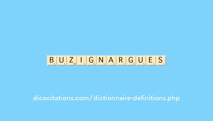 buzignargues buzignargues