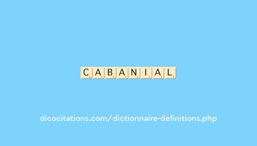 cabanial