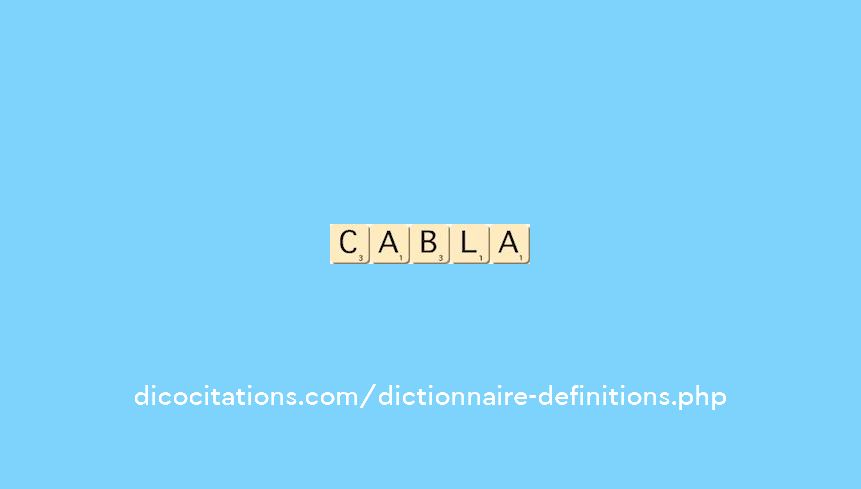 cabla cabla
