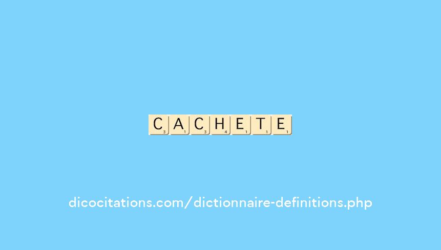 cachete cachete