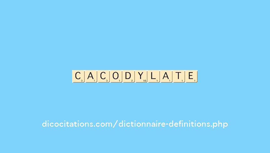 cacodylate