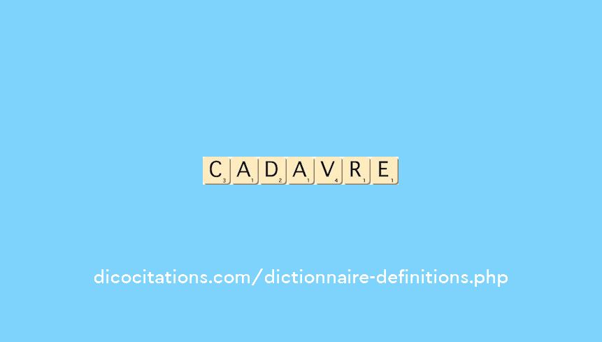 cadavre