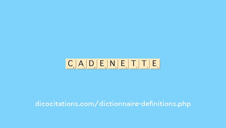 cadenette