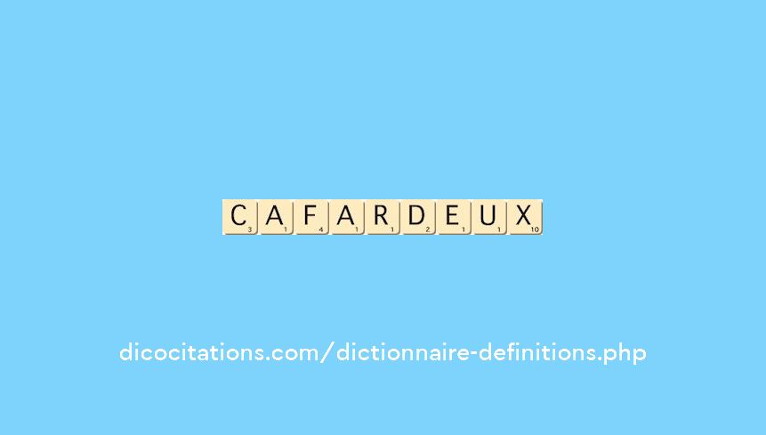 cafardeux cafardeux