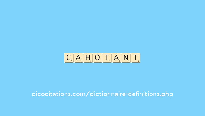 cahotant cahotant