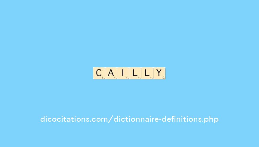 cailly cailly