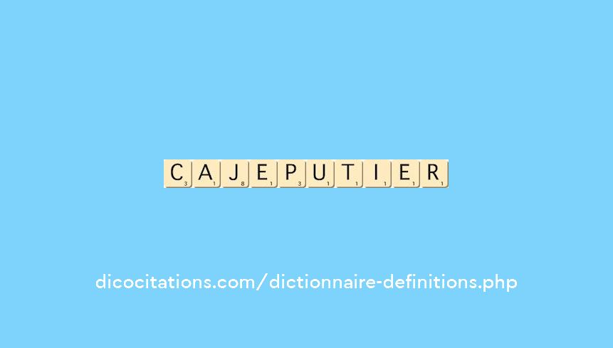 cajeputier
