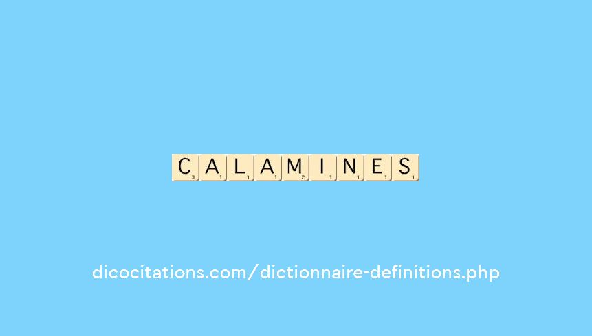 calamines calamines