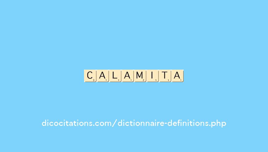 calamita calamita