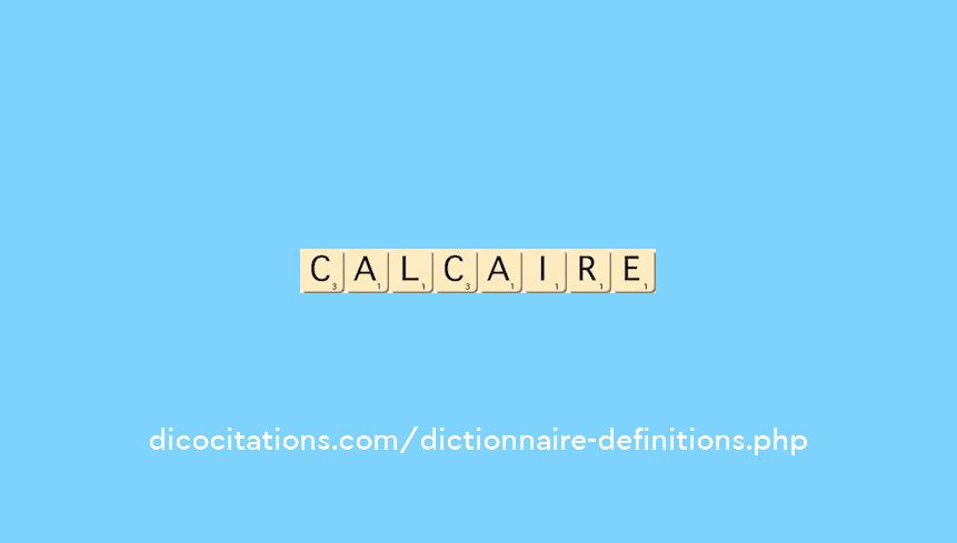 calcaire calcaire