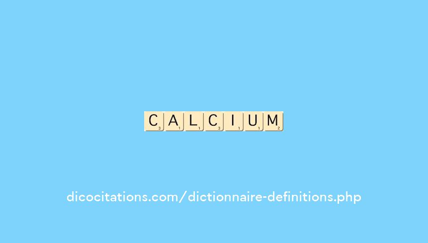 calcium calcium