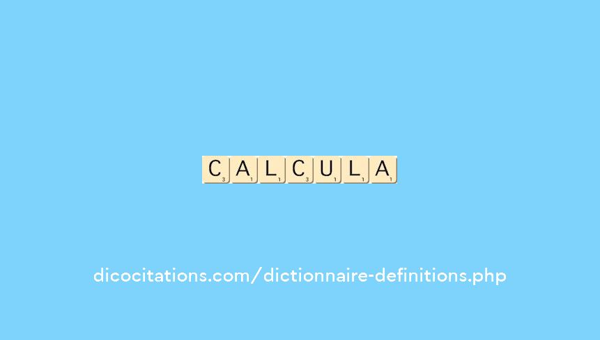 calcula calcula