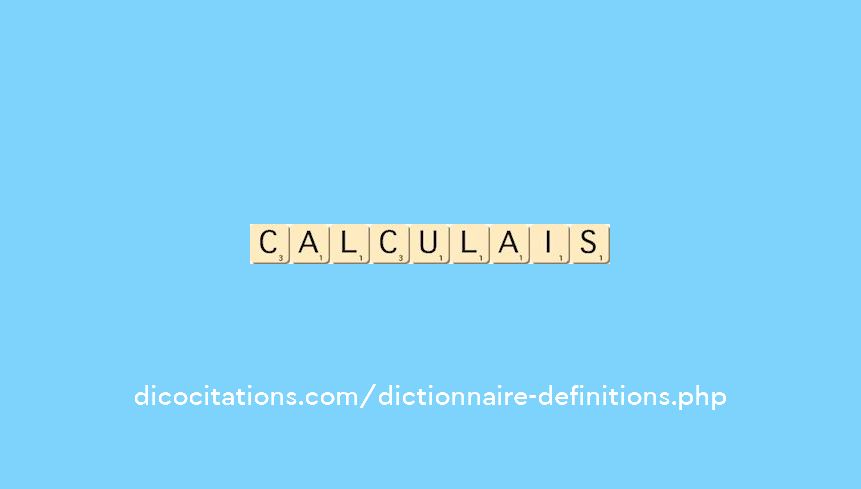 calculais