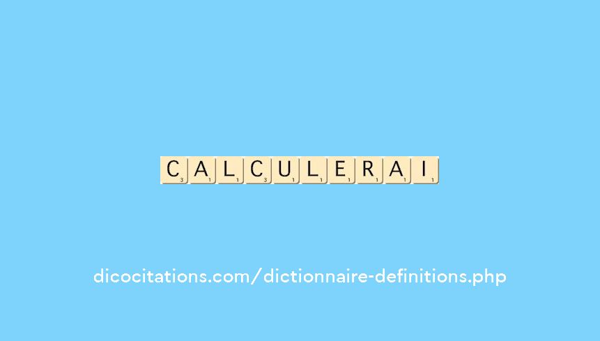 calculerai calculerai