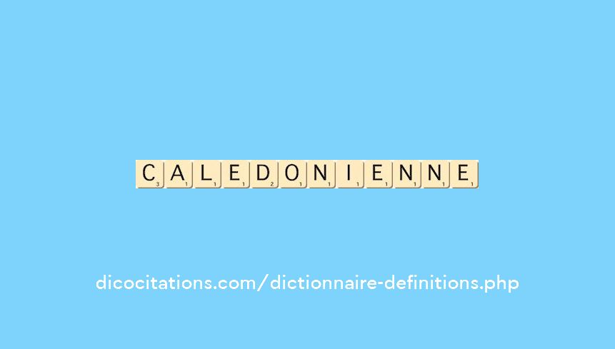 caledonienne