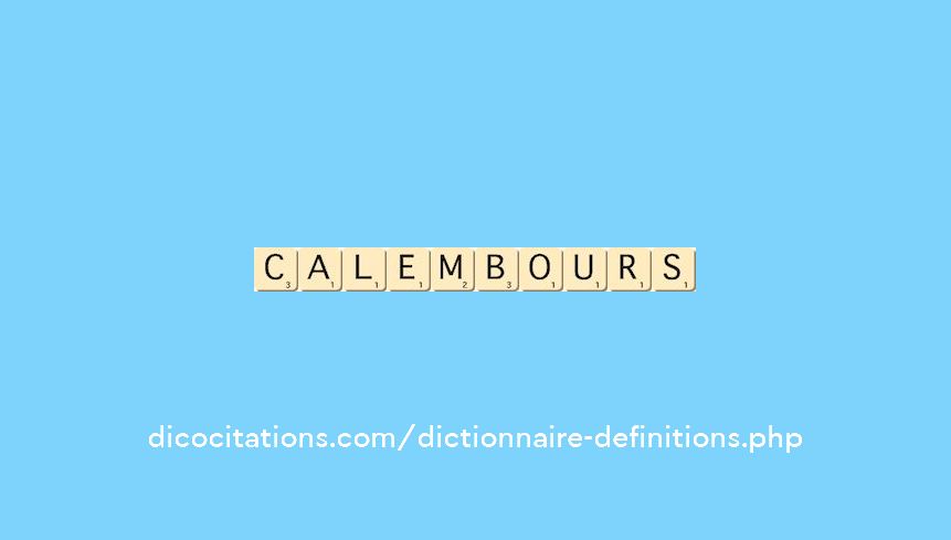 calembours