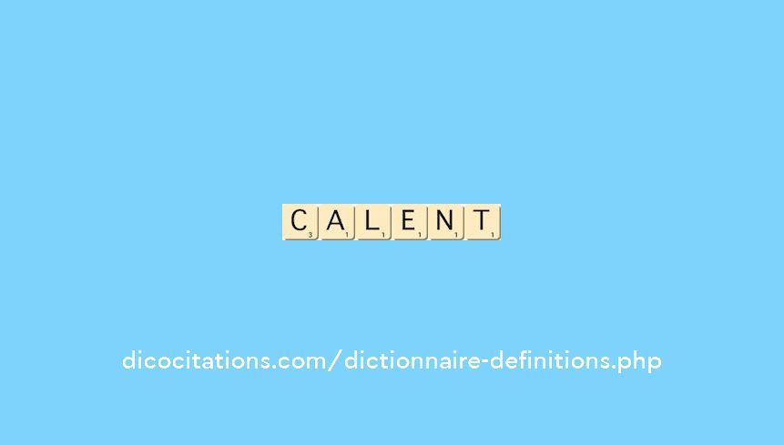 calent calent