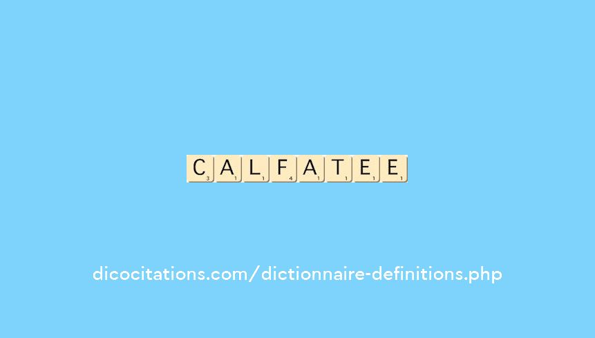 calfatee calfatee