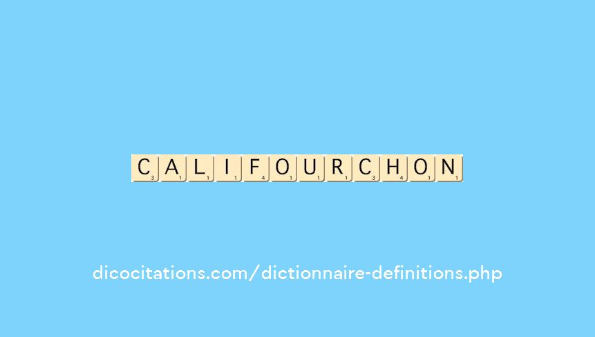 califourchon califourchon