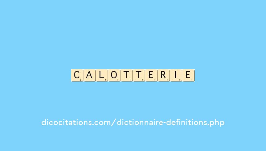 calotterie