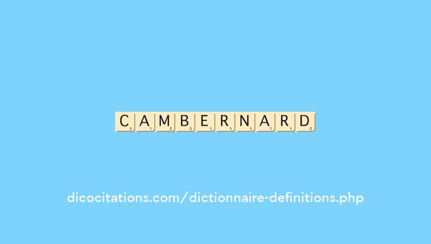 cambernard cambernard