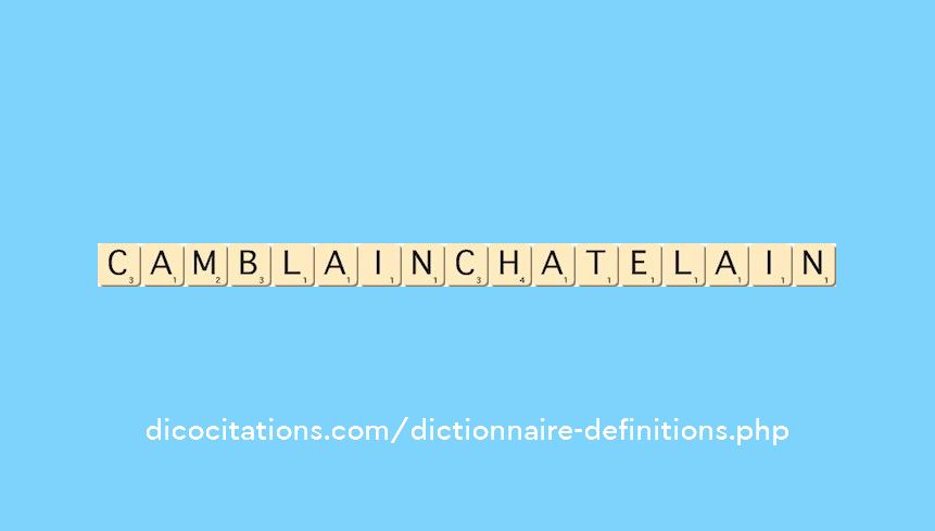 camblain-chatelain