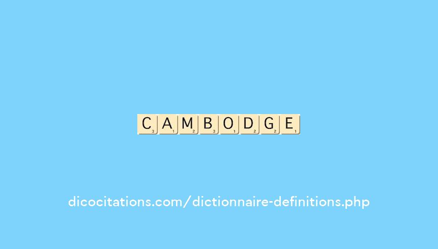 cambodge