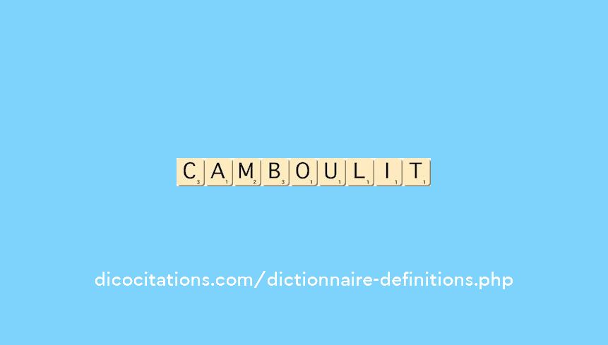 camboulit