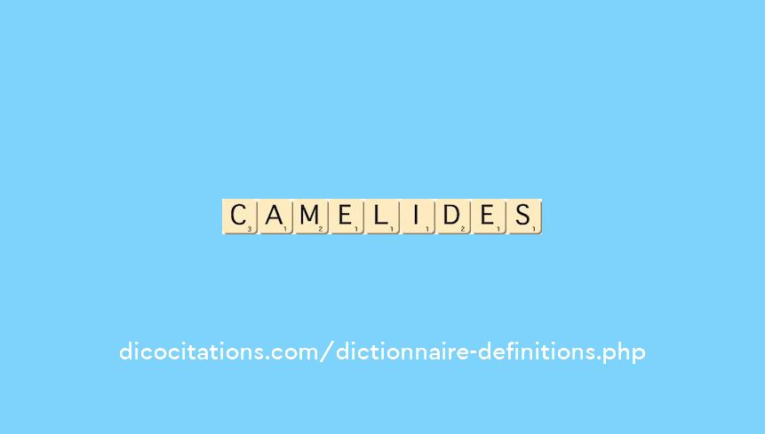camelides camelides