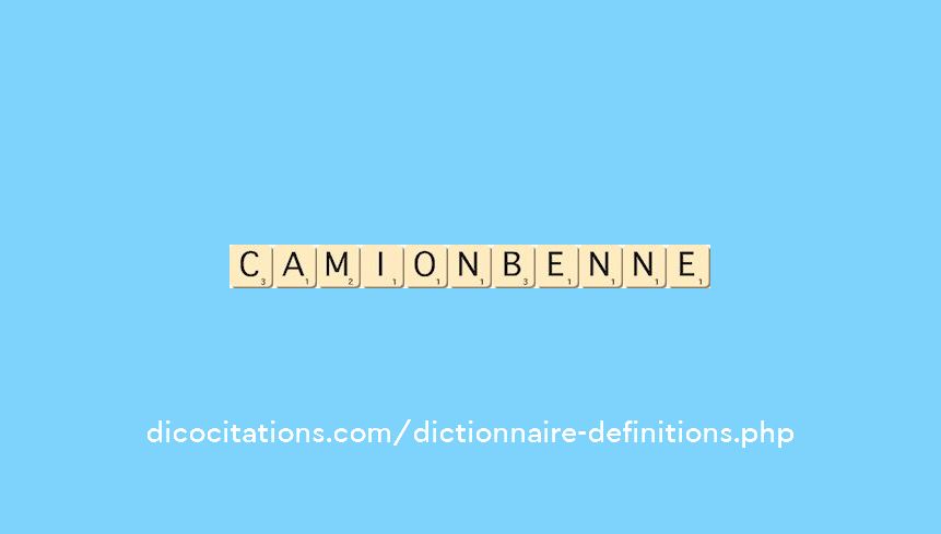 camion-benne camion-benne