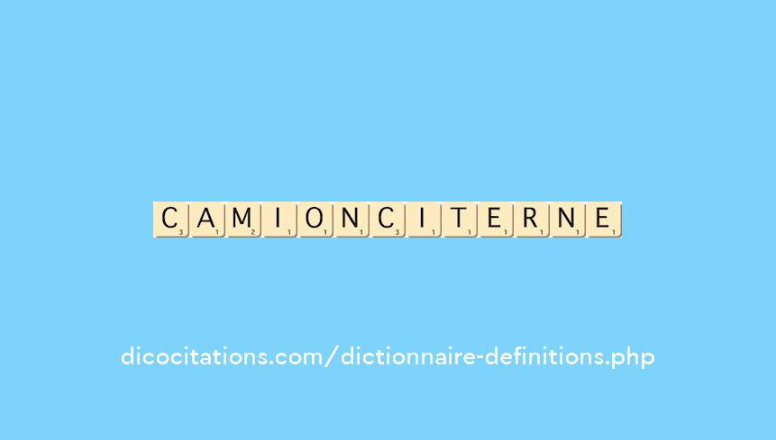 camion-citerne camion-citerne