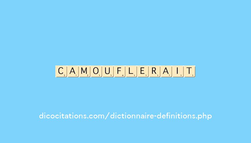 camouflerait camouflerait