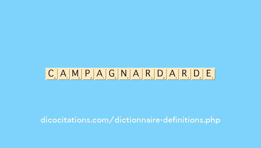 campagnard--arde