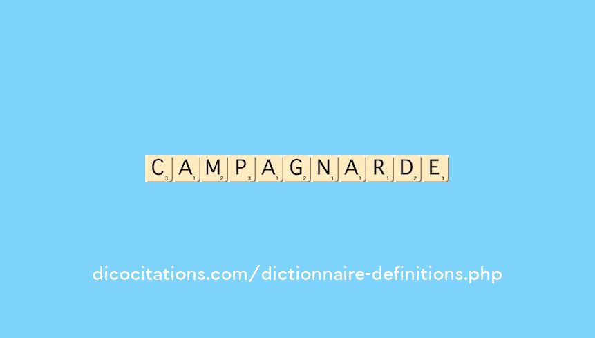 campagnarde campagnarde